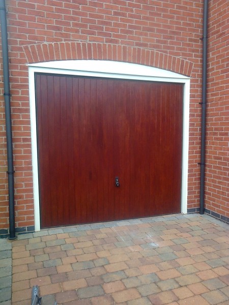 Timber Garage Door